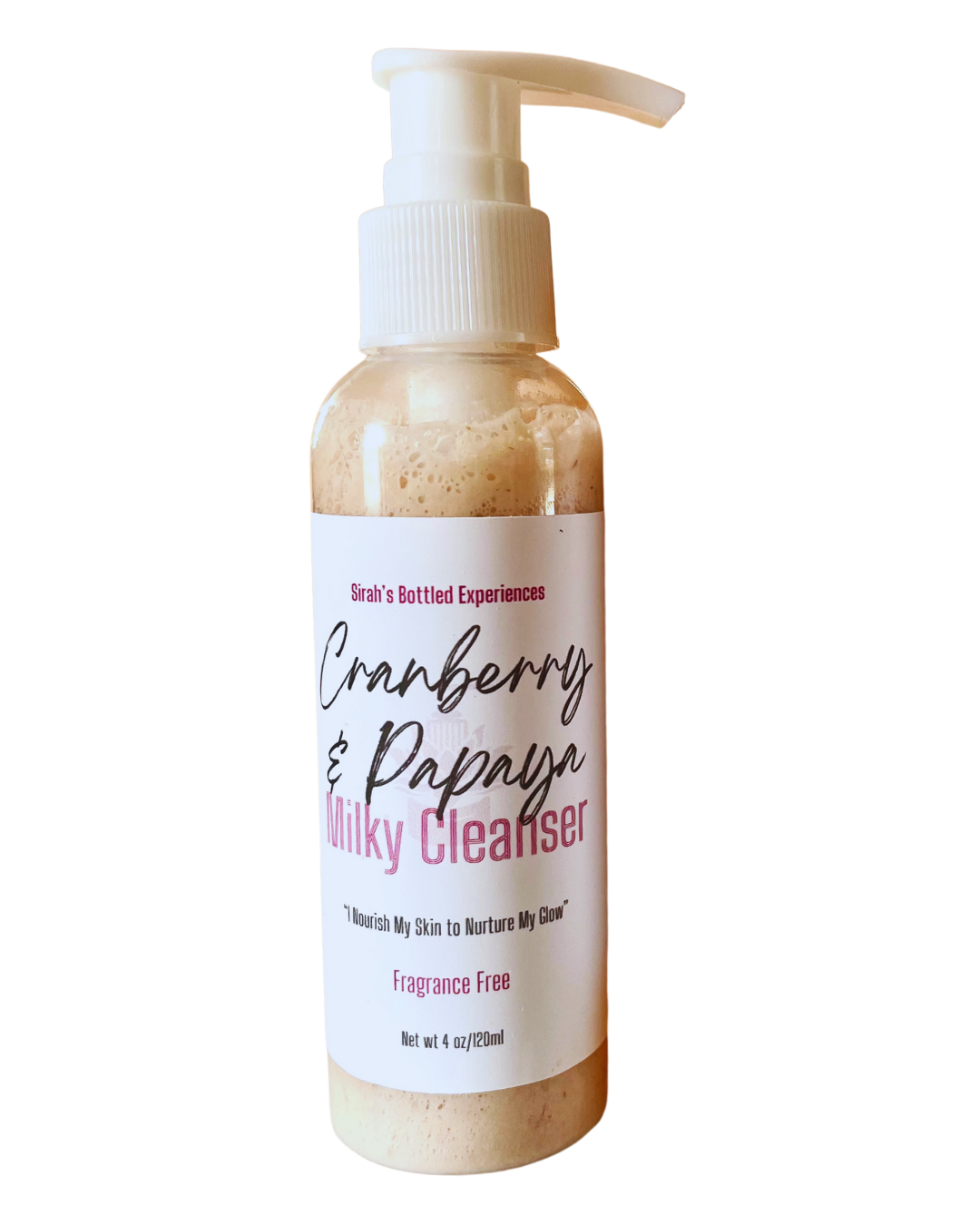 Cranberry & Papaya Milky Cleanser image on white background